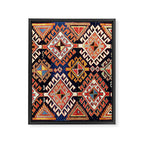 Shirvan East Caucasian Antique Rug Print Framed Canvas Print Gallery Image 3
