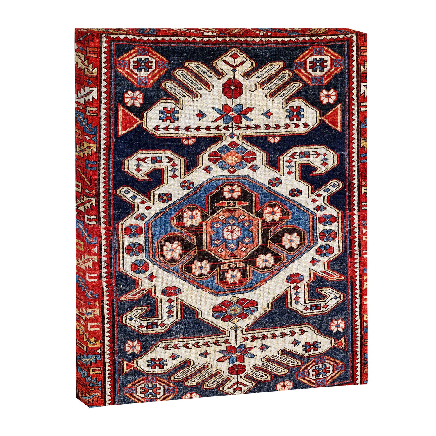 Shirvan East Caucasus Rug Print Canvas Print Gallery Image 3