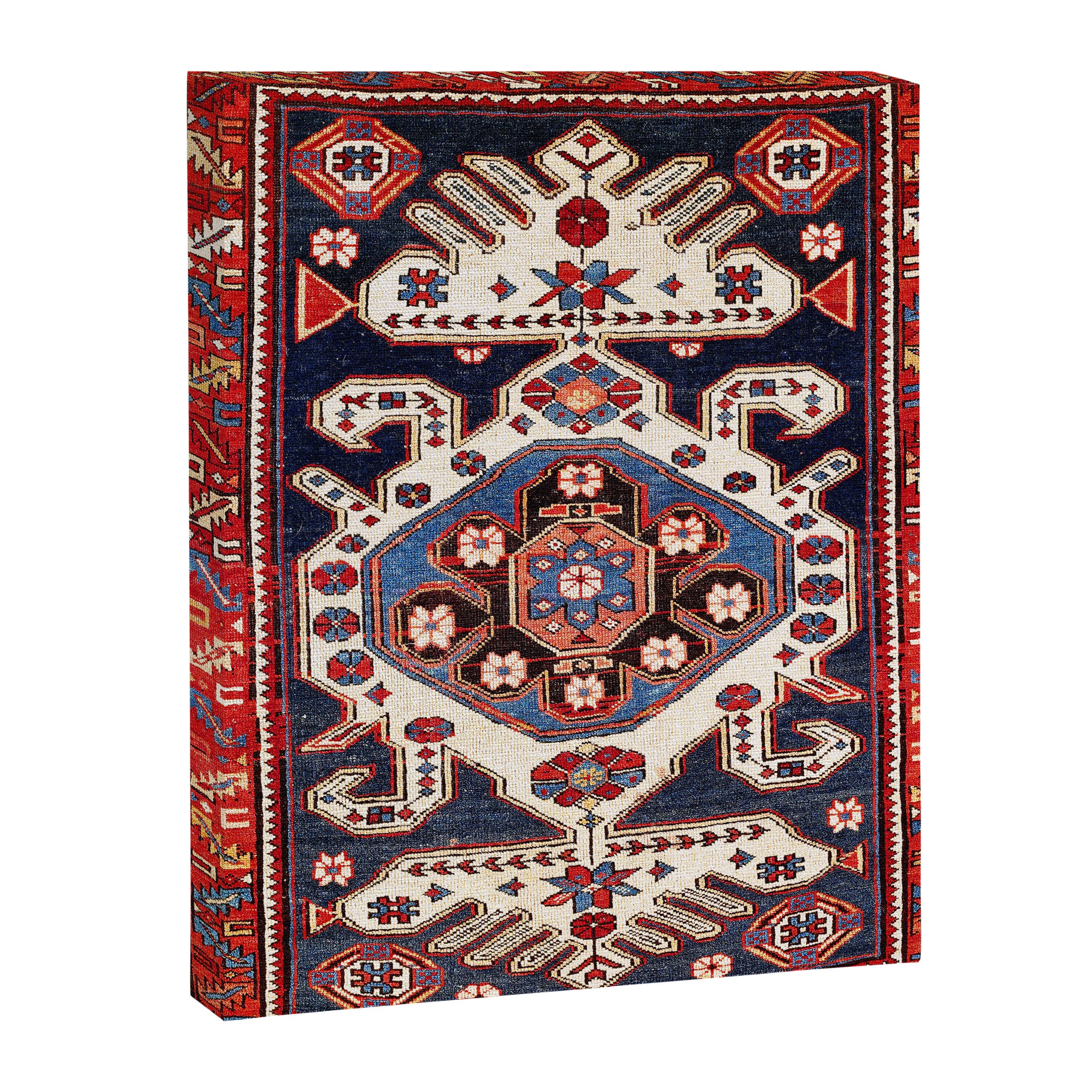 Shirvan East Caucasus Rug Print Canvas Print Gallery Image 3