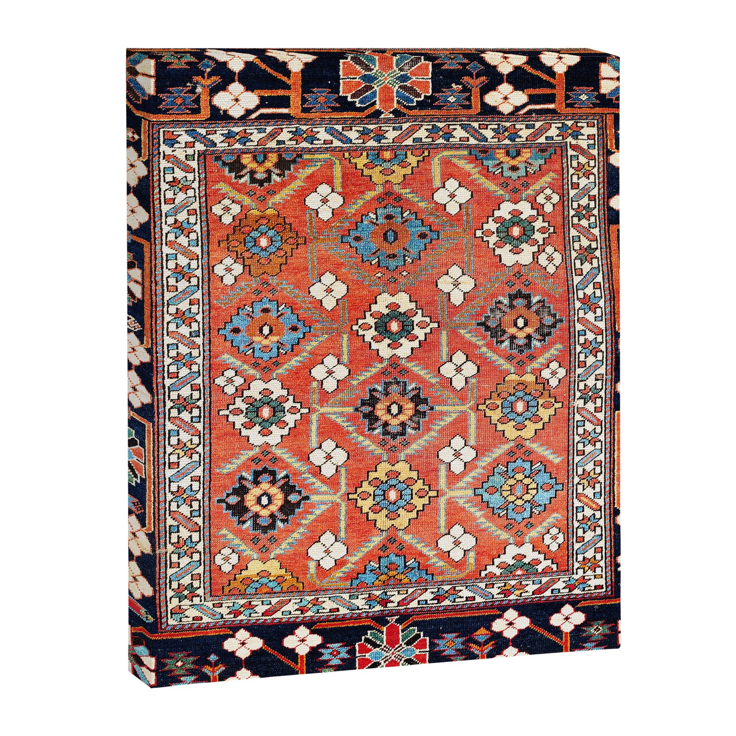 Shirvan East Caucasus Rug Print Canvas Print Gallery Image 3