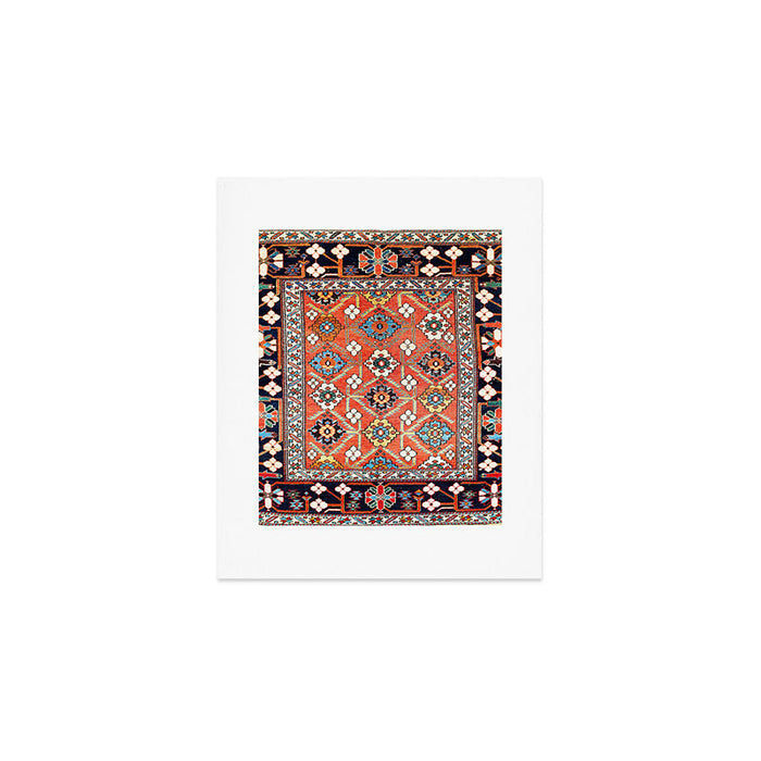 Shirvan East Caucasus Rug Print Art Print Gallery Image 1