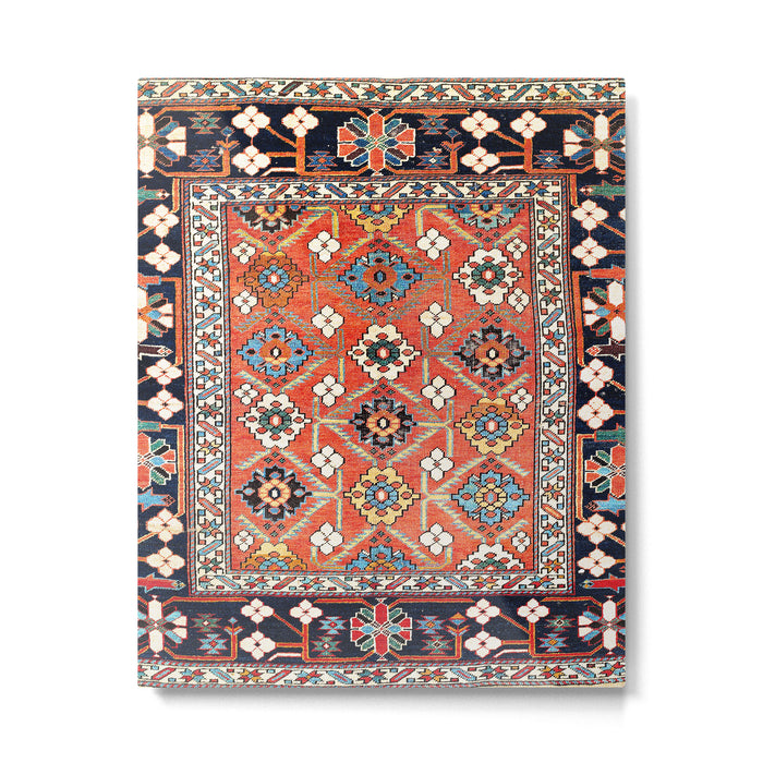 Shirvan East Caucasus Rug Print Metal Print Gallery Image 1