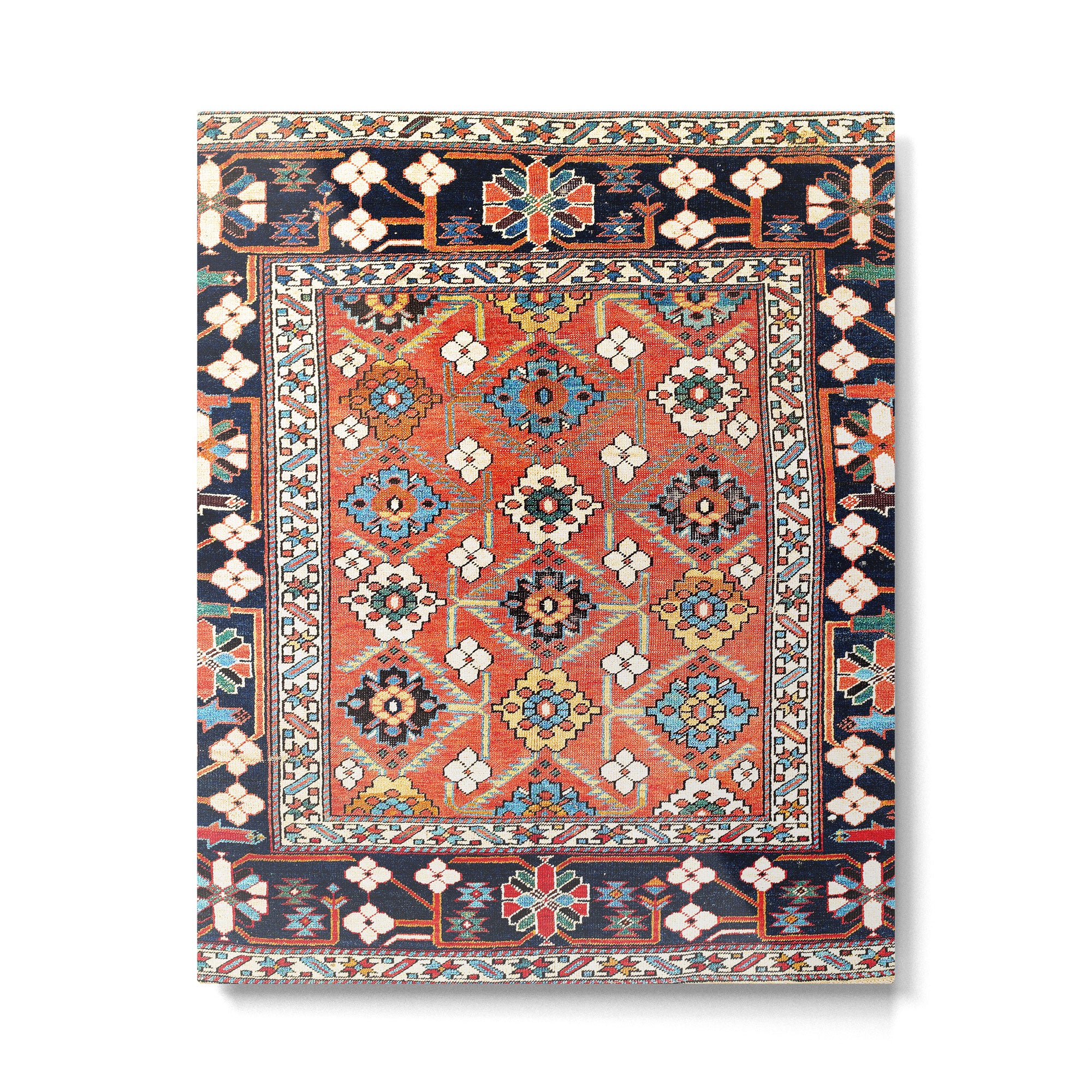 Shirvan East Caucasus Rug Print Metal Print Gallery Image 6
