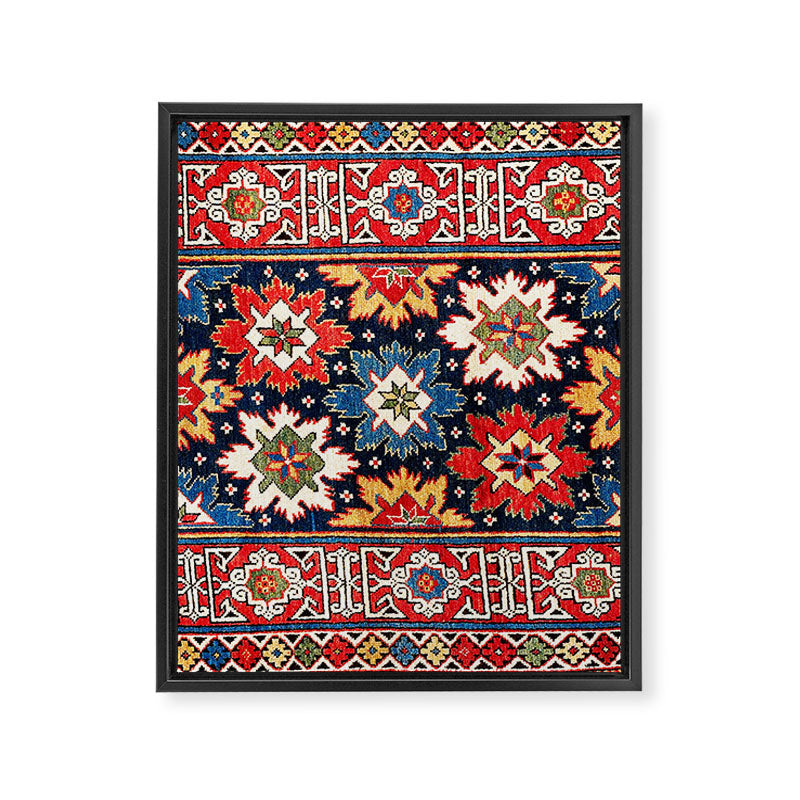 Shirvan Kuba East Caucasus Rug Print Framed Canvas Print Gallery Image 3