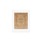 Silk Tabriz Azerbaijan Northwest Persian Rug Print Art Print Gallery Image 1