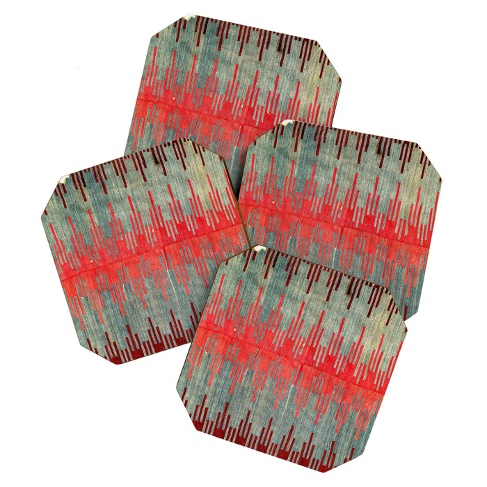 Sivas Antique Turkish Kilim Print Coaster Gallery Image 1