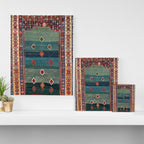 Sivas Antique Turkish Niche Kilim Print Canvas Print Gallery Image 3