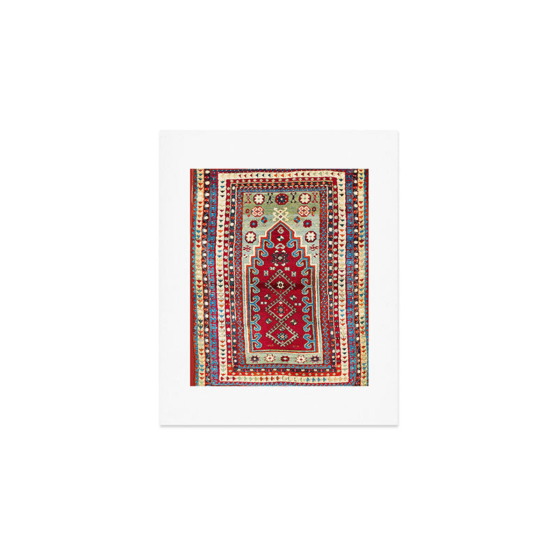 Sivas Central Anatolian Niche Rug Print Art Print Gallery Image 1