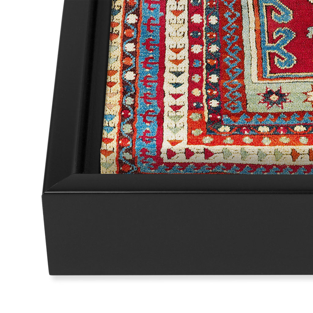 Sivas Central Anatolian Niche Rug Print Framed Canvas Print Gallery Image 3