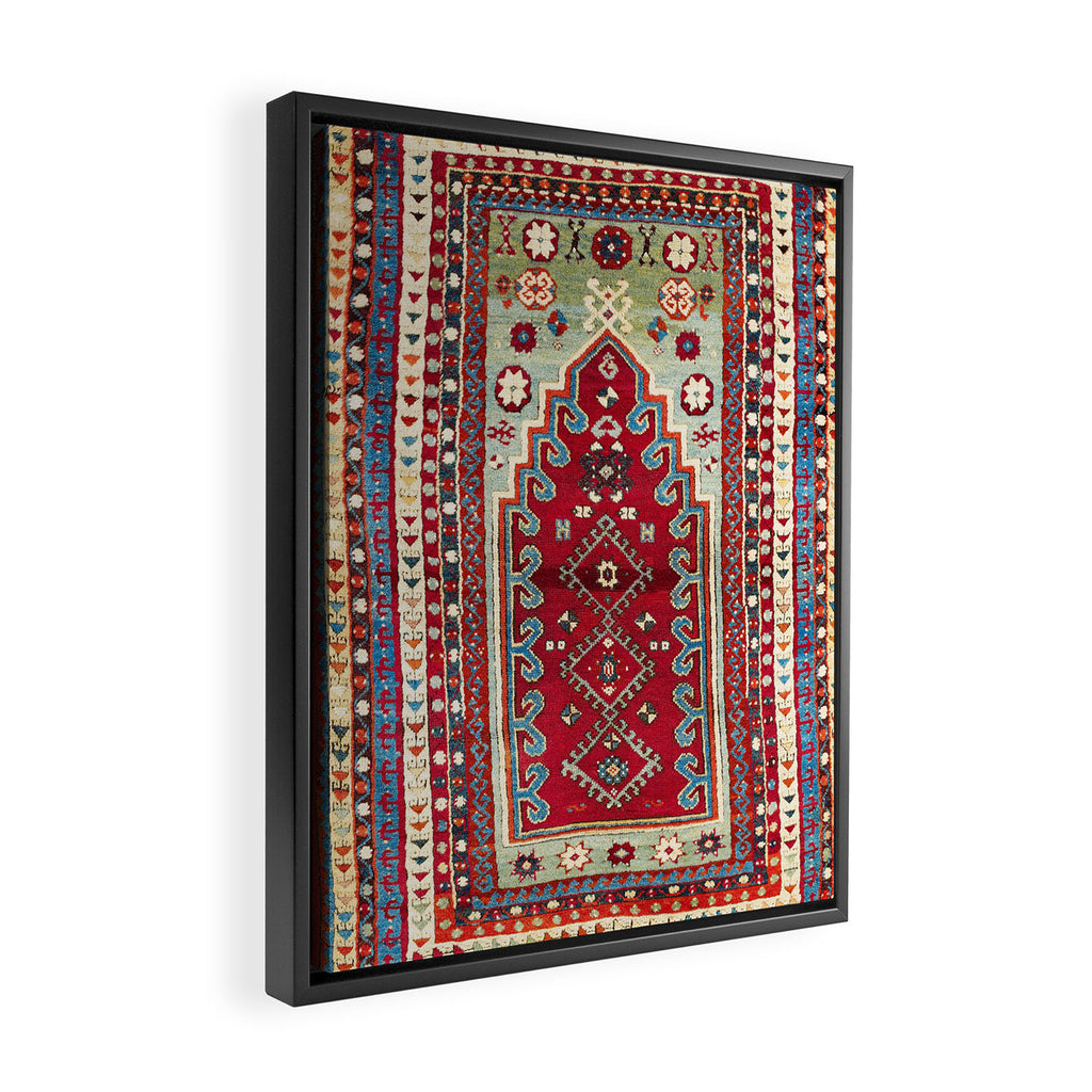 Sivas Central Anatolian Niche Rug Print Framed Canvas Print Gallery Image 2