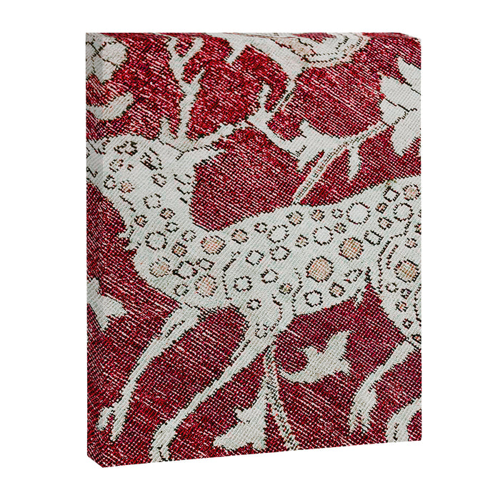 Spotted Fawn From Antique Persian Animal Rug Print Canvas Print Gallery Image 1