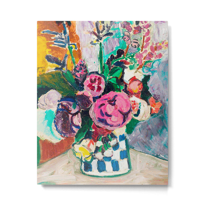 Still Life After Matisse Digital Vector Painting Metal Print Gallery Image 1