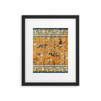 Suiyuan Province Chinese Pictorial Rug Print Framed Art Print Gallery Image 5