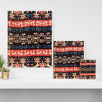 Sumba East Indonesian Ikat Print Canvas Print Gallery Image 3