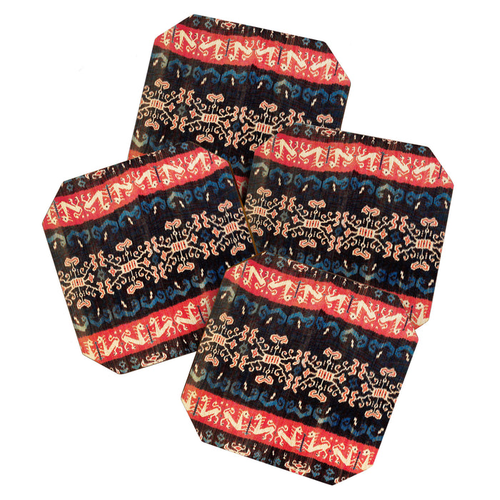 Sumba East Indonesian Ikat Print Coaster Gallery Image 1