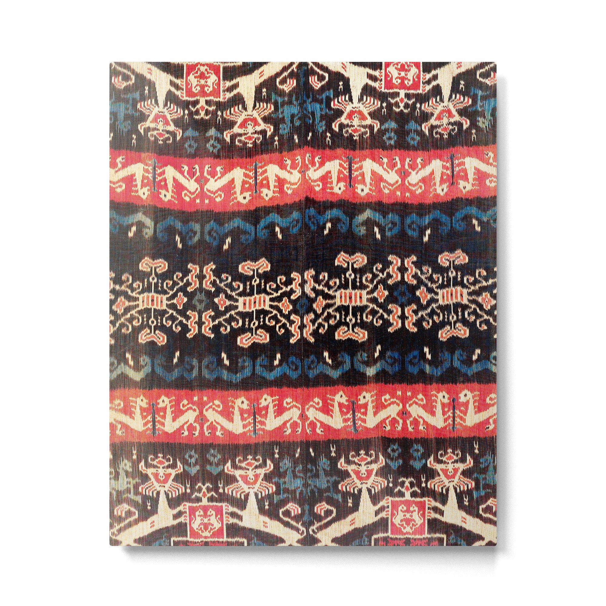 Sumba East Indonesian Ikat Print Metal Print Gallery Image 4