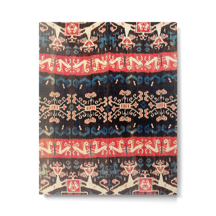 Sumba East Indonesian Ikat Print Metal Print Gallery Image 1