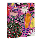 Summer Tropical Pattern Bird Flowers Canvas Print Gallery Image 3