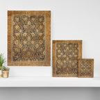 Tabriz Antique Boho Persian Rug Print Canvas Print Gallery Image 3