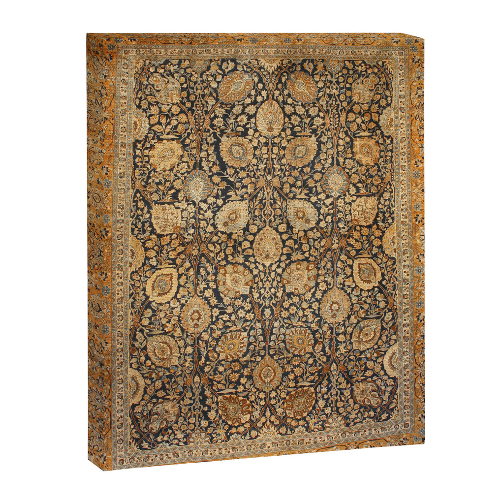 Tabriz Antique Boho Persian Rug Print Canvas Print Gallery Image 3