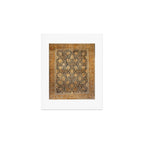 Tabriz Antique Boho Persian Rug Print Art Print Gallery Image 1