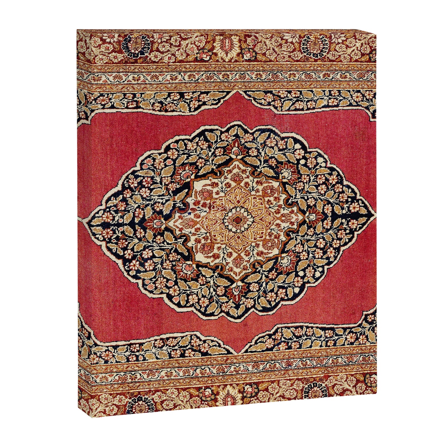 Tabriz  Antique West Persian Azerbaijan Carpet Print Canvas Print Gallery Image 3