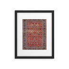 Tabriz Azerbaijan Northwest Persian Carpet Print Framed Art Print Gallery Image 5