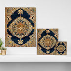 Tabriz Azerbaijan Northwest Persian Rug Print Canvas Print Gallery Image 3