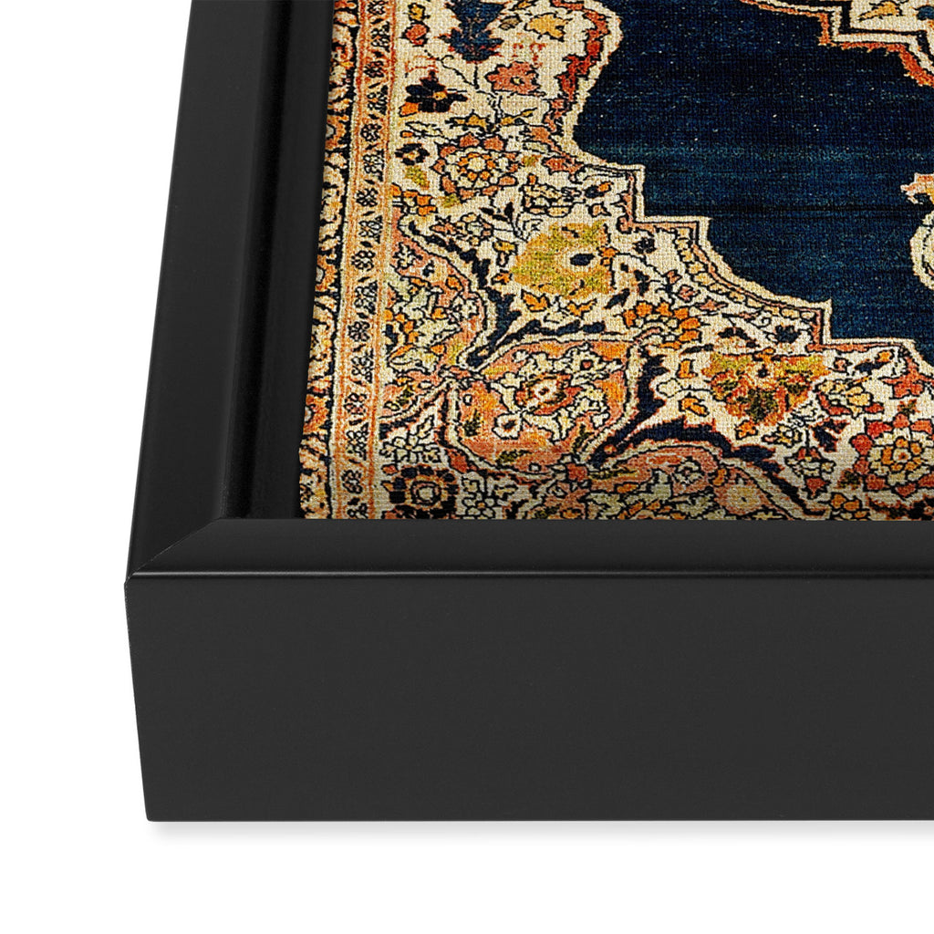 Tabriz Azerbaijan Northwest Persian Rug Print Framed Canvas Print Gallery Image 3