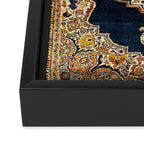 Tabriz Azerbaijan Northwest Persian Rug Print Framed Canvas Print Gallery Image 3
