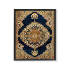 Tabriz Azerbaijan Northwest Persian Rug Print Framed Canvas Print Gallery Image 8