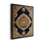 Tabriz Azerbaijan Northwest Persian Rug Print Framed Canvas Print Gallery Image 2