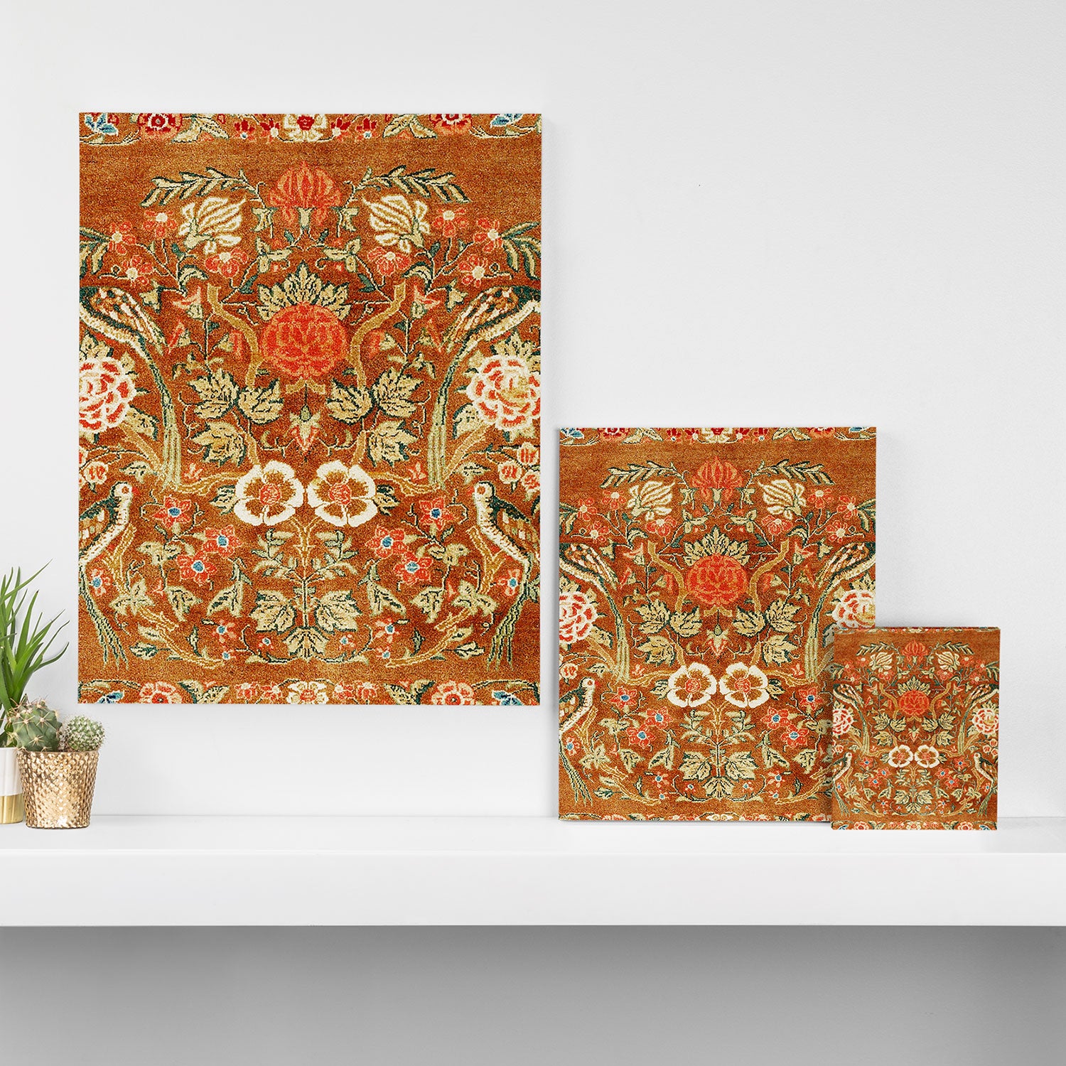 Tabriz Azerbaijan Northwest Persian Rug Print Canvas Print Gallery Image 3