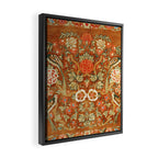 Tabriz Azerbaijan Northwest Persian Rug Print Framed Canvas Print Gallery Image 2