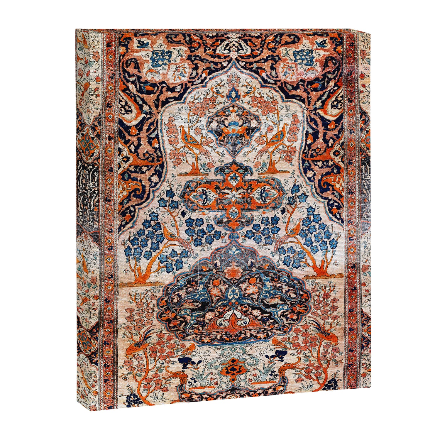 Tabriz Azerbaijan Northwest Persian Rug Print Canvas Print Gallery Image 3