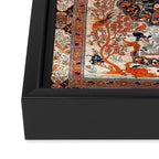 Tabriz Azerbaijan Northwest Persian Rug Print Framed Canvas Print Gallery Image 3