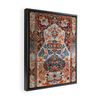 Tabriz Azerbaijan Northwest Persian Rug Print Framed Canvas Print Gallery Image 2