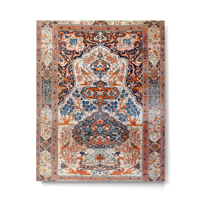 Tabriz Azerbaijan Northwest Persian Rug Print Metal Print Gallery Image 1