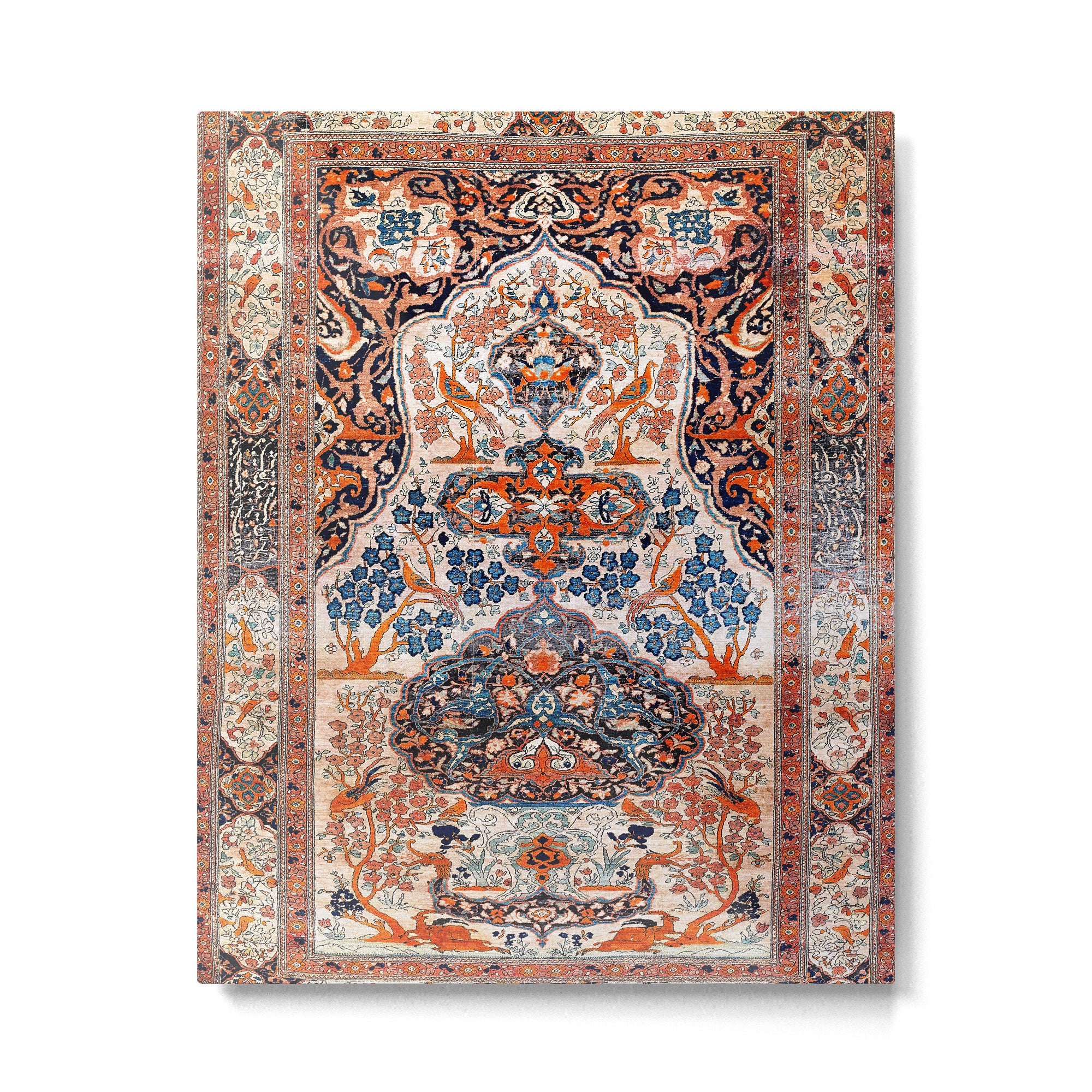 Tabriz Azerbaijan Northwest Persian Rug Print Metal Print Gallery Image 4