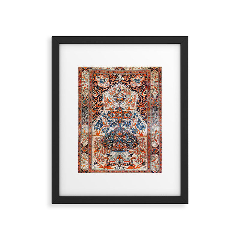 Tabriz Azerbaijan Northwest Persian Rug Print Framed Art Print Gallery Image 4
