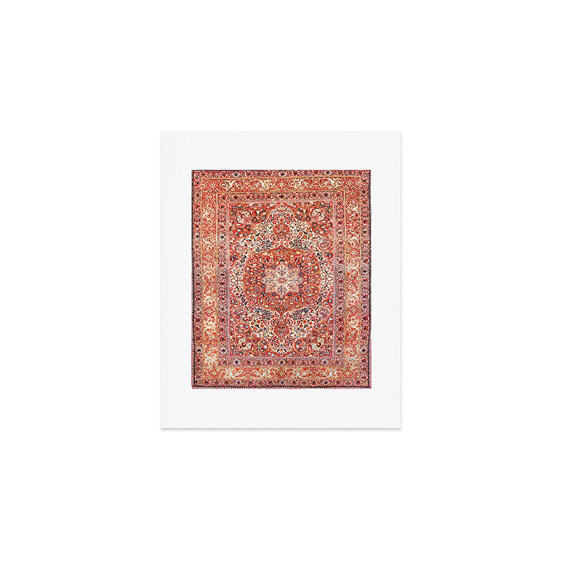 Tabriz Azerbaijan Northwest Persian Rug Print Art Print Gallery Image 1
