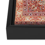 Tabriz Azerbaijan Northwest Persian Rug Print Framed Canvas Print Gallery Image 3