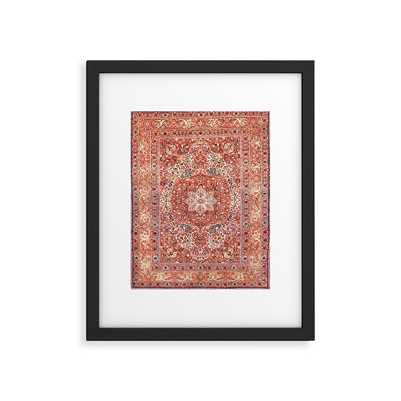 Tabriz Azerbaijan Northwest Persian Rug Print Framed Art Print Gallery Image 5