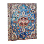Tabriz Rug With Blue Field Print Canvas Print Gallery Image 3