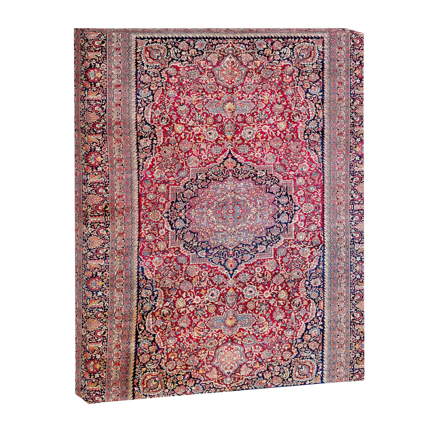 Tabriz West Central Persian Rug Print Canvas Print Gallery Image 3