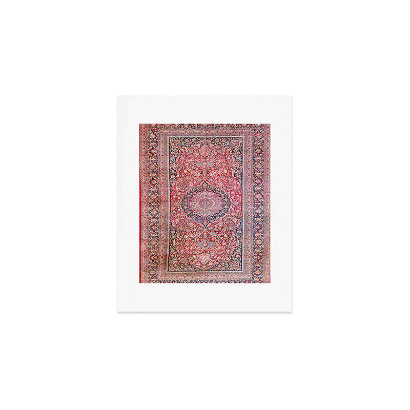 Tabriz West Central Persian Rug Print Art Print Gallery Image 1