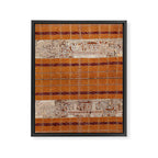 Tapis Lampong South Sumatra Indonesian Wrap for Woman Print Framed Canvas Print Gallery Image 3