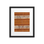 Tapis Lampong South Sumatra Indonesian Wrap for Woman Print Framed Art Print Gallery Image 6