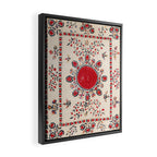 Tashkent Suzani Kokand Uzbekistan Embroidery Print Framed Canvas Print Gallery Image 2