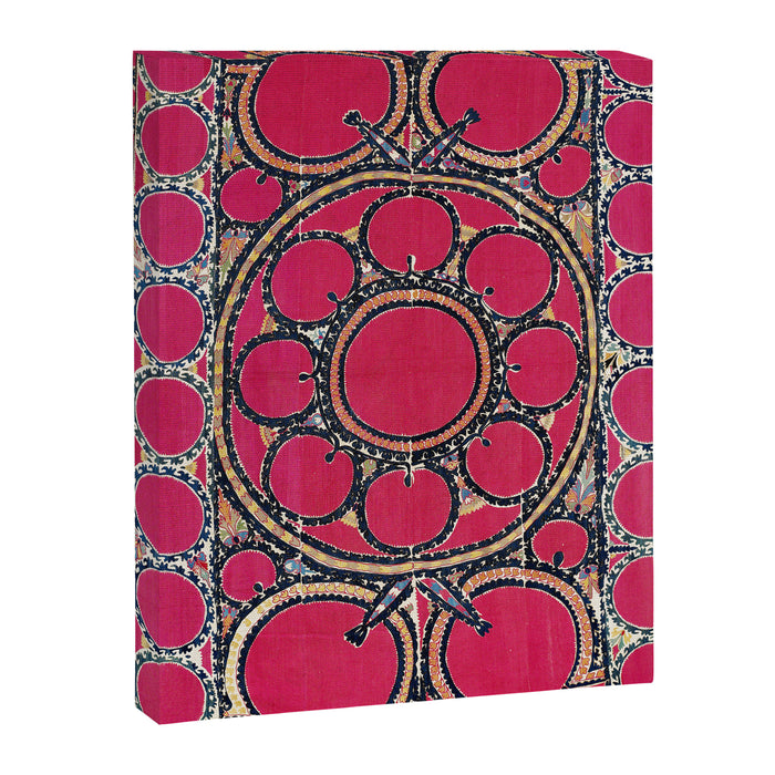 Tashkent Suzani Uzbekistan  Antique Carpet Canvas Print Gallery Image 1